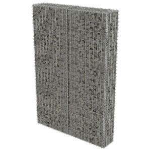 Perete gabion cu capace, 100 x 20 x 150 cm, oțel galvanizat - Img 3