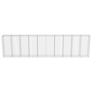 Perete gabion cu capace, 600 x 50 x 150 cm, oțel galvanizat - Img 4