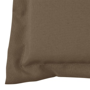 Pernă pentru bancă de grădină, gri taupe, 180 x 50 x 3 cm - Img 7