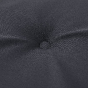 Perne pentru scaun de grădină, 4 buc, antracit, 120x50x3 cm - Img 3