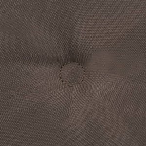 Perne scaun de grădină, 2 buc., gri taupe, 120 x 50 x 3 cm - Img 2