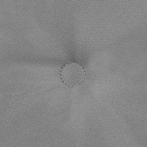 Perne scaun de grădină, 4 buc., gri, 100 x 50 x 3 cm - Img 2
