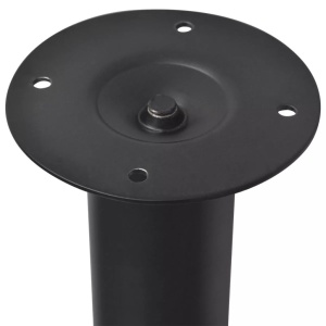 Picioare de masă telescopice, 2 buc, 710 mm - 1100 mm, negru - Img 3