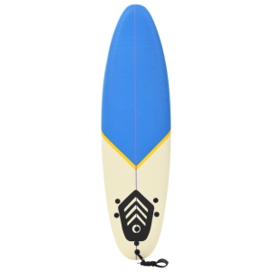 Placă de surf, 170 cm, albastru și crem - Img 3