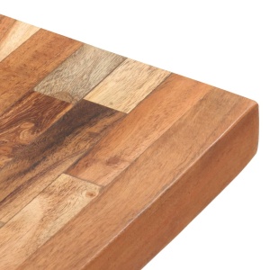 Placă de tocat, 50x35x4 cm, lemn masiv de acacia - Img 8