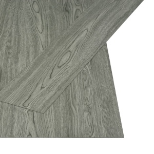 Plăci autoadezive pardoseală gri PVC 4,46 m² 3 mm - Img 2
