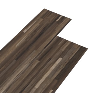 Plăci de pardoseală autoadezive, maro dungi, 5,02 m², PVC, 2 mm - Img 2