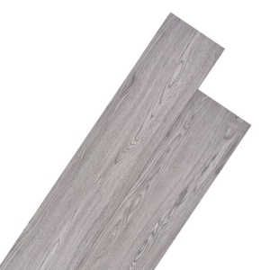 Plăci de pardoseală, gri inchis, 5,26 m², 2 mm, PVC