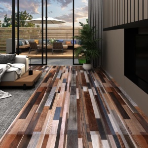 Plăci de pardoseală, multicolor, 5,26 m², PVC, 2 mm