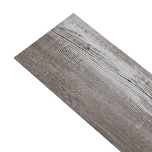 Plăci pardoseală autoadezive lemn maro mat 5,02 m² PVC 2 mm - Img 6