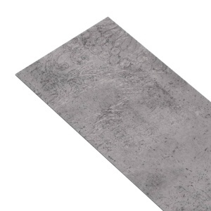 Plăci pardoseală autoadezive, maro ciment, 4,46 m², PVC, 3 mm - Img 6