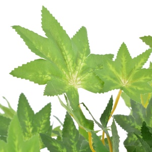 Plantă artificială arțar cu ghiveci, verde, 120 cm - Img 2