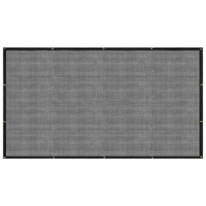 Plasă de remorcă, negru, 1,5 x 2,7 m, HDPE - Img 3