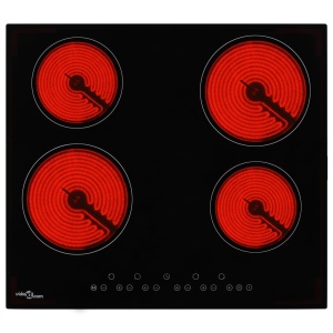 Plită ceramică cu 4 arzătoare, control tactil, 6000 W - Img 3
