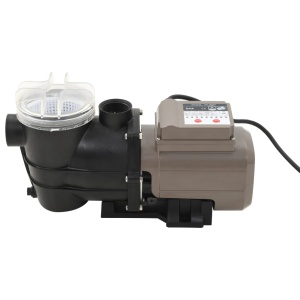 Pompă de piscină cu temporizator, negru, 0,25 CP, 8000 L/h - Img 2