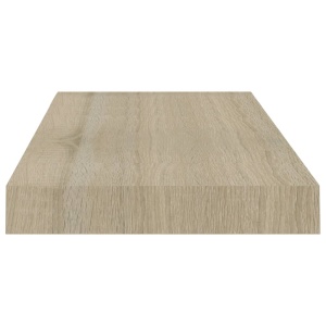 Raft de perete suspendat, stejar, 50x23x3,8 cm, MDF - Img 8