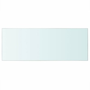 Raft din sticlă transparentă, 60 x 25 cm - Img 2