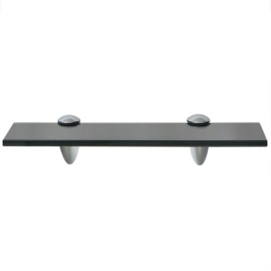 Raft suspendat din sticlă, 30 x 10 cm, 8 mm - Img 2