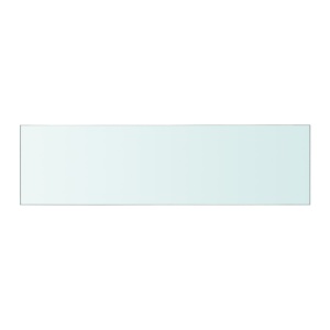 Rafturi, 2 buc., 50 x 12 cm, panouri sticlă transparentă - Img 3