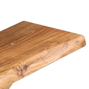 Rafturi de perete, 2 buc., 60x20x16 cm, lemn masiv de acacia - Img 4