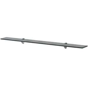 Rafturi suspendate, 2 buc., 100 x 10 cm, sticlă, 8 mm - Img 2