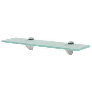 Rafturi suspendate, 2 buc., 40 x 20 cm, sticlă, 8 mm - Img 2