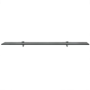 Rafturi suspendate, 2 buc., 90 x 20 cm, sticlă, 8 mm - Img 3