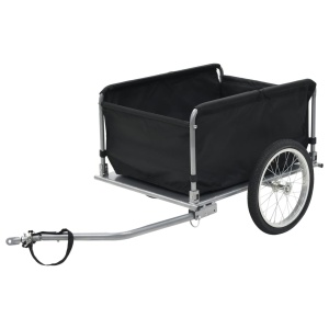 Remorcă de bicicletă, negru și galben, 65 kg - Img 3