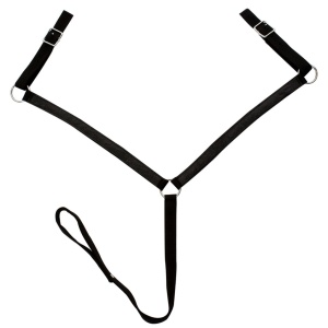 Șa Western, căpăstru &amp; pieptar, piele naturală, 12", negru - Img 10