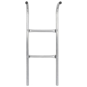 Scară de trambulină cu 2 trepte, argintiu, 102,6 cm, oțel - Img 3
