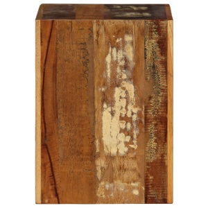 Scaun, 40x30x40 cm, lemn masiv reciclat - Img 3