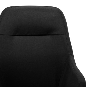 Scaun balansoar, negru, material textil - Img 6