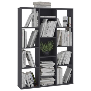 Separator cameră/Bibliotecă, gri, 100 x 24 x 140 cm, PAL - Img 4