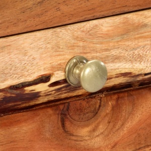 Servantă, 120 x 35 x 75 cm, lemn masiv de acacia - Img 4