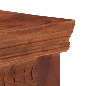 Servantă, 50 x 30 x 100 cm, lemn masiv de acacia - Img 5