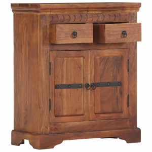 Servantă, 63 x 30 x 75 cm, lemn masiv de acacia - Img 4