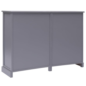 Servantă cu 10 sertare, gri, 113 x 30 x 79 cm, lemn - Img 8