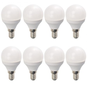 Set 8 Becuri LED Drimus 6W E14 Lumina Calda DL 3064