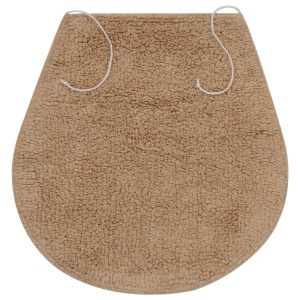 Set covorașe baie, 3 piese, bej, textil - Img 5