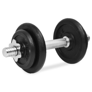 Set de gantere de 14 piese, 20 kg fontă - Img 6