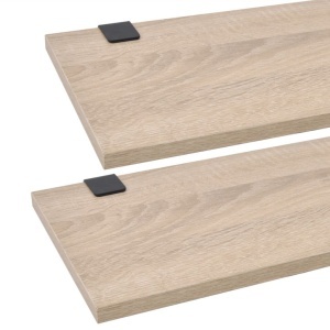 Set mobilier baie din opt piese cu chiuvetă inclusă, bej - Img 4