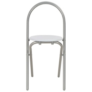 Set mobilier bucătărie cu depozitare, 3 piese, alb, MDF și oțel - Img 10