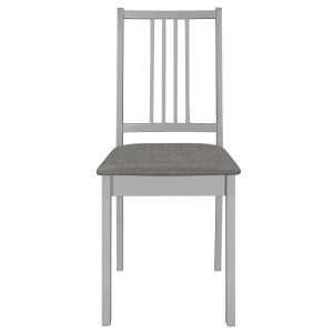 Set mobilier de bucătărie, 5 piese, gri, MDF - Img 10