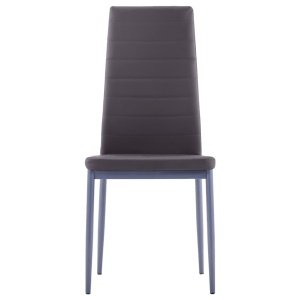 Set mobilier de bucătărie, 7 piese, gri - Img 7