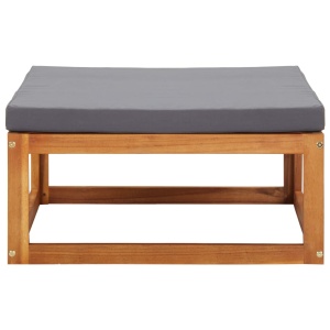 Set mobilier grădină cu perne, 5 piese, lemn masiv acacia - Img 7