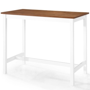 Set mobilier tip bar, masă și scaune, 3 piese, lemn masiv - Img 12