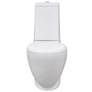 Set Toaletă și Bideu Ceramică Alb - Img 3