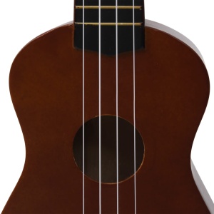 Set ukulele soprano, cu husă, pentru copii, lemn inchis, 23" - Img 11