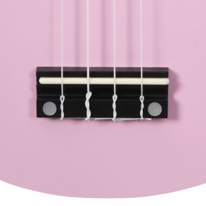 Set ukulele soprano, cu husă, pentru copii, roz, 21" - Img 9