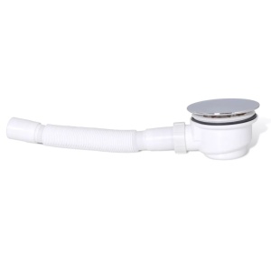 Sifon / gură de scurgere & furtun flexibil pentru cădiță de duș - Img 2